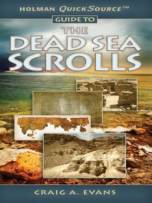 cover image of Holman QuickSource Guide to the Dead Sea Scrolls